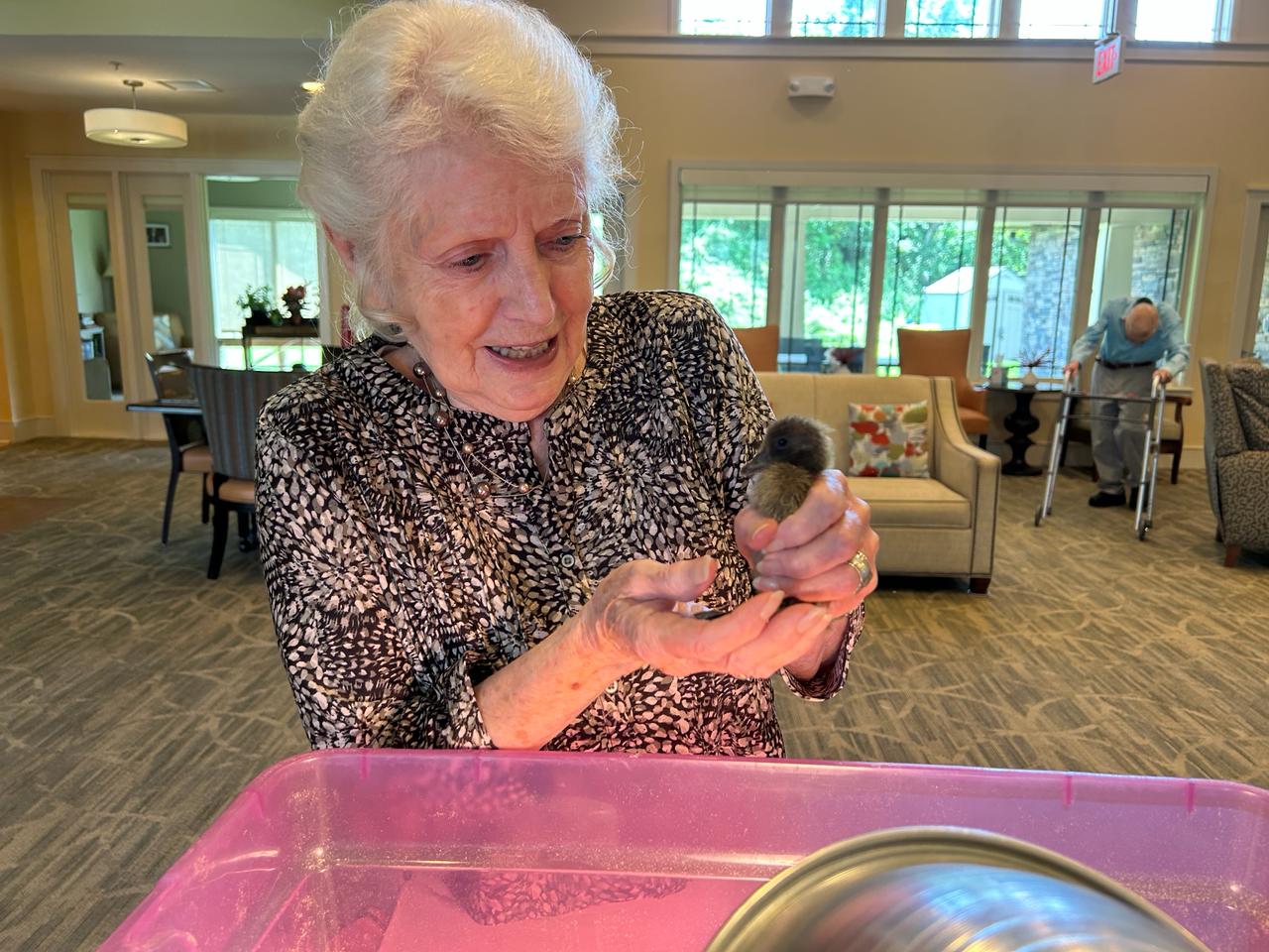 Pet Therapy at Legacy Place Senior Assisted Living