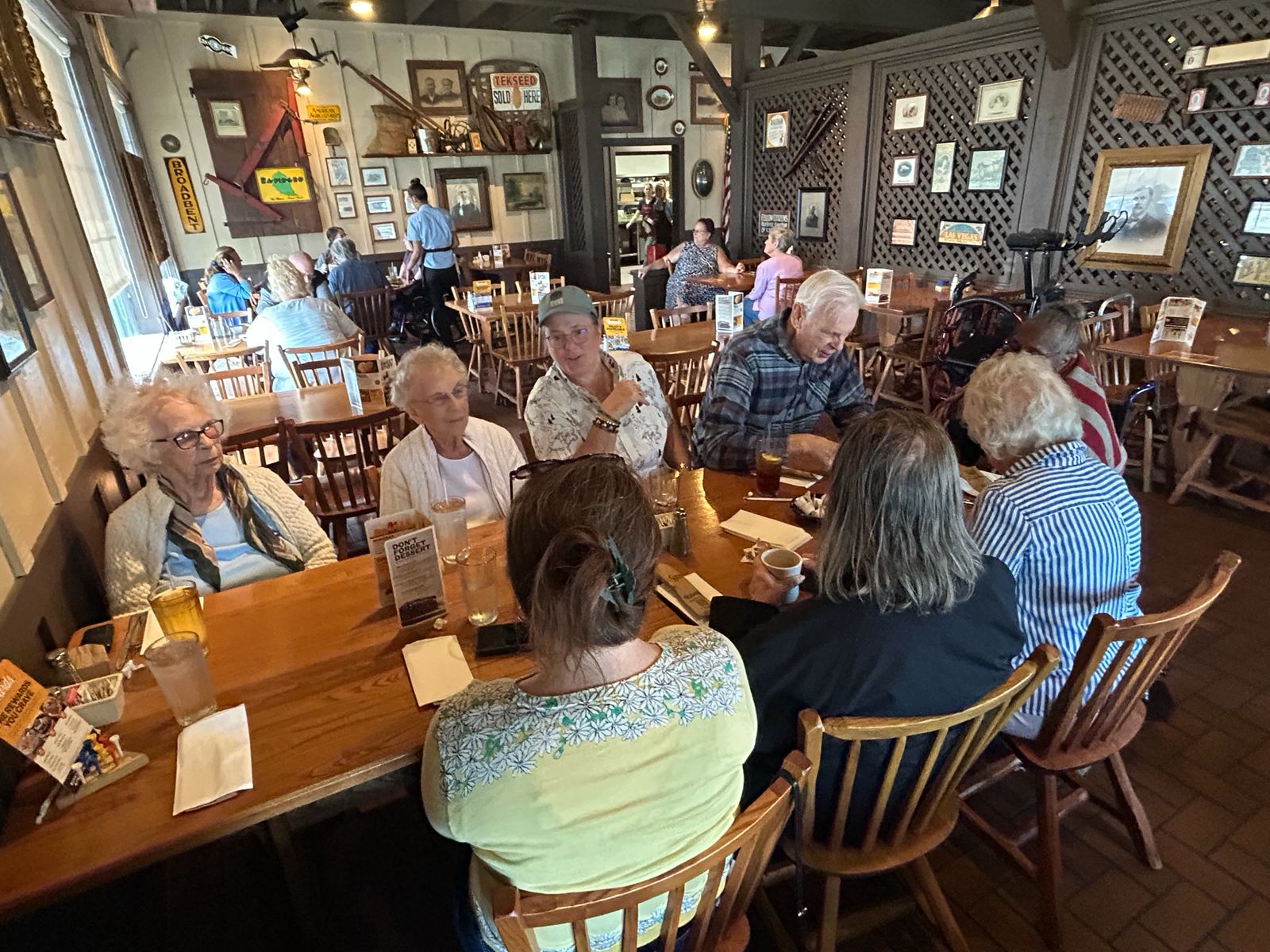 Visit to a restaurant from Legacy Place Senior Assisted Living