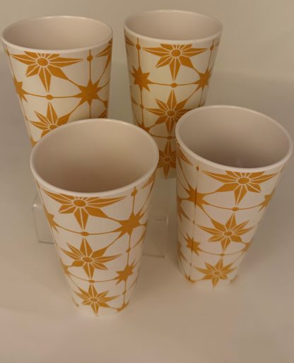 Moravian Star plastic tumblers - Image 2