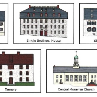 Bethlehem Historic Buildings/Moravian Church Settlements - Notecard sets